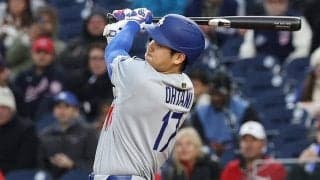 大谷翔平、今季最長の8試合連続安打　ブーイングを跳ね返す176キロの痛烈打球