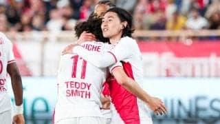 「モナ王健在！」「主人公すぎる」南野拓実が今季リーグ戦6点目！ CL権争う中での上位対決で貴重なゴール「シザーズからのシュートやば」