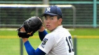 解剖学を学ぶ履正社・今井　高速スライダー駆使し、5回で7奪三振