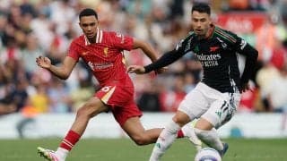 優勝争い演じた頂上決戦は痛み分け…リバプールが前半2点先行もアーセナルが後半2発で追いつく【プレミアリーグ】