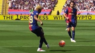 「17歳でメッシの域に…」神童ヤマル、クラシコで驚愕ゴール！「笑うしかないくらい上手い」「言葉が出ない」エンバペ真似たセレブレーションも話題