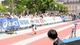 東京駅前で30mダッシュ「陸上を知るきっかけに」　陸連が初開催