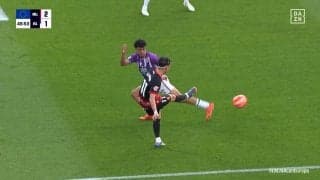 「浅野やべぇ」浅野拓磨、卓越したトラップ＆グラウンダーパスで決勝点をアシスト「良く見えてたな」冷静すぎる判断で違いを見せつけた瞬間