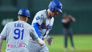 ド軍監督称賛…打率.376フリーマンは「容赦ない」　18安打8得点大勝にご機嫌「よく打った」