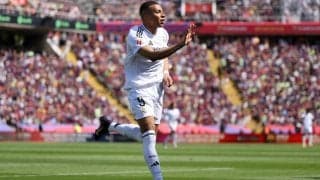 クラシコでハットのムバッペがマドリーにおけるデビューシーズン最多ゴール記録を更新、サモラーノ氏の37Gを上回る39G