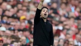 2点差からリバプールに追いつくもアルテタ監督は不満｢前半のプレーレベルは到底受け入れられない｣