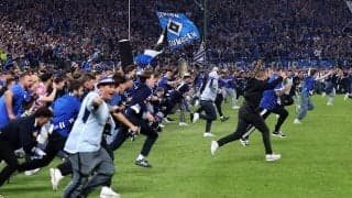 7年ぶり昇格のハンブルガーSV、ファンが雪崩込み25名が緊急搬送…1人は命に関わる重傷