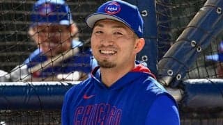 鈴木誠也とPCAの“イチャつき”に思わず「What!?」　本塁打後の珍事に米爆笑「誘っている」