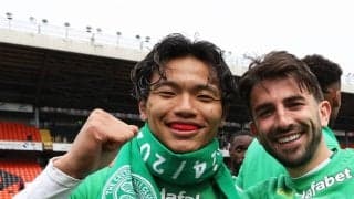 セルティック４連覇に貢献の旗手怜央が語る今季の手応え 三笘薫との会話も成長のヒントに