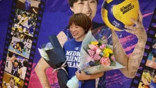 埼玉上尾 山岸あかねが笑顔で引退 「幸せなバレーボール人生」を締めくくる