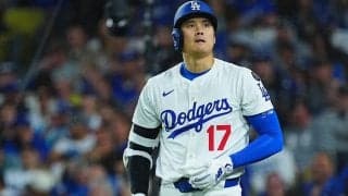 大谷翔平、9戦連続安打でストップ　打率.302…ド軍は野手ロハスが登板、11失点大敗