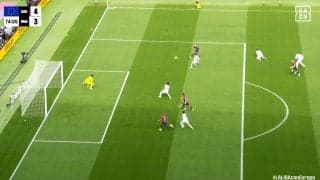 驚愕！ 17歳超新星の“神業アウトサイドパス”が「芸術の域」「敵やけど上手すぎる」「えげつねぇ」ヤマルが本家モドリッチの前で魅せた瞬間