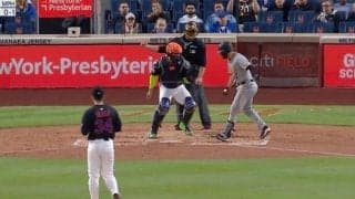 どうした…？ 千賀滉大の魔球で“打者イライラ”「そりゃキレる」「落ちすぎｗ」 “超落下”お化けフォークに崩れ落ちて空振り三振→叫んで立ち去る