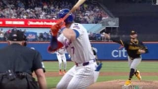 もはや暴力！ 最強右腕・スキーンズ、剛速球で“衝撃の光景”「ヤバい」「速っ！」バットにかすりもしない“マン振り三振”「笑うしかない」