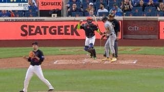 もうワケわからん！ 千賀滉大に“打者が混乱”「なんかキレてるｗ」「なんて？」“お化けフォーク連投”でマン振り三振→審判になんか言う