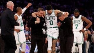 右アキレス腱の手術を終えたテイタムがSNSへ投稿「皆さんの愛とサポートに感謝」