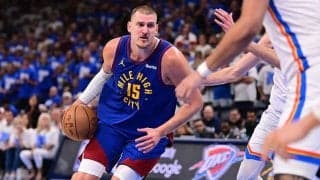 現役で初…ニコラ・ヨキッチがプレーオフ1シリーズで2度目の40得点15リバウンド超え