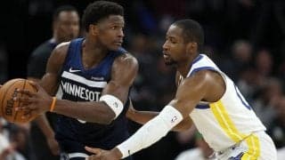 ウルブズが2年連続で西決勝進出…カリー4試合連続欠場のウォリアーズは終戦