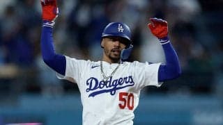 大谷翔平の敬遠は「理解している」　燃えたベッツ、吠えた塁上…「何の活躍もしていなかった」