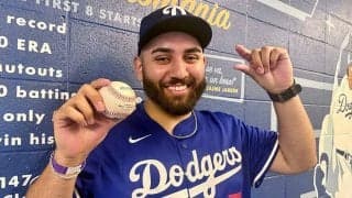 大谷翔平の14号キャッチで「スペシャルです」　“50-50”も現地観戦…奇跡に大興奮