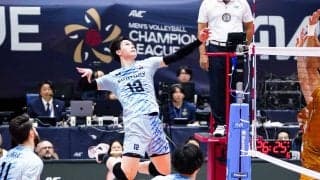 アジアチャンピオンズリーグ男子　サントリーがストレート勝ちで準決勝へ