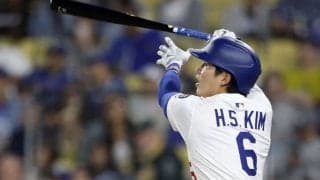 キム・ヘソンは「完璧な9番打者だ」打率4割突破に5出塁…「満点の活躍で大勝に貢献した」米韓メディアが“大躍進”を絶賛