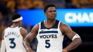 2年連続でウルブズをウェスト決勝へ導いたアンソニー・エドワーズがデュラントに次ぐ快挙