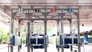 TCK北門に“映え”フォトスポット登場…スターティングゲートを再現