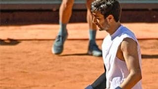  準決勝で2度違反、ポイント失う 