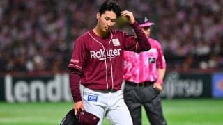 楽天・内星龍が危険球退場　変化球が嶺井の頭部に直撃…前日には栗原＆秋広に死球