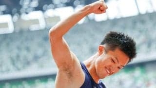 100m制覇の柳田大輝、思い出した「9秒95」のロケットスタート