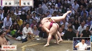 「あ、大丈夫かな」人気力士が女性ファンの上に… 元若乃花は心配顔も女性は“にっこり”笑顔 「お客さん大喜びw」「ファンサでしかない」安堵と羨望の声