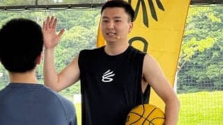 富永啓生「シュート1本の重みを感じられたシーズンだった」高校生にシューティング指導