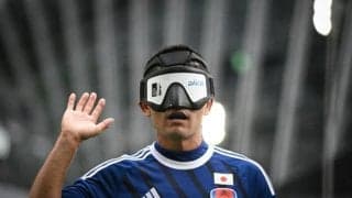 大阪駅前でブラインドサッカー国際大会開幕　「難しい環境」もゴール