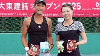  18歳 木下晴結 単複で準V 