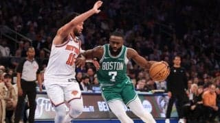 セルティックスのジェイレン・ブラウン、左ヒザの半月板損傷を抱えていたことが判明