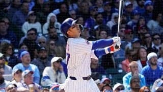 鈴木誠也、39打点でリーグ2位浮上　犠飛2本＆強肩発動…カブス3連勝に貢献