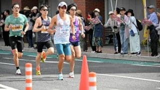 ふくしまシティハーフマラソンに4653人　金メダリストの伴走も