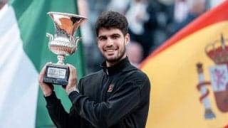 アルカラス、世界1位シナーを破って今季3勝目！全仏OPへ「大きな自信になる」[イタリア国際]