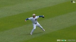 「セイヤがノーを突きつけた」鈴木誠也がレーザー“補殺”　ノーバン送球で俊足走者の生還を阻止…カブス公式Xも絶賛