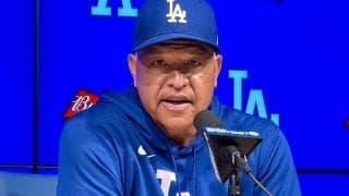 佐々木朗希に「痛みはないだろう」　ロバーツ監督言及、見えたキャッチボール再開