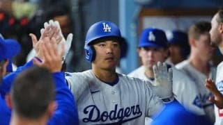 大谷翔平、逆方向17号もド軍大敗　今季初4連敗、投壊4戦32失点…ファンは早々に帰宅