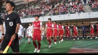 スタジアムが赤く燃えたJ1とプレミアリーグの「2階建て」。みんなで作り上げたファジアーノ岡山にとって特別な1日　高円宮杯プレミアリーグWEST ファジアーノ岡山U-18×名古屋グランパスU-18マッチレビュー