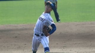 健大高崎のスーパー1年生右腕が3回1失点の上々デビュー！指揮官は「世代屈指の本格派になれる」と称賛！【関東】