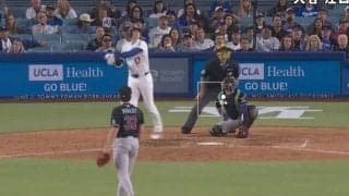 あれホームラン打っちゃうの？ 大谷翔平、逆方向豪快弾で“投手に異変”「無事か？」「振り向かない」 被弾した瞬間に“確信”絶望リアクション