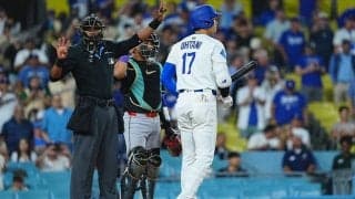 大谷翔平、延長10回に申告敬遠　本拠地は大ブーイング…6敬遠はリーグ単独トップ