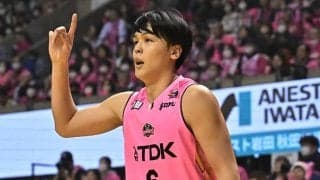 秋田が赤穂雷太と継続契約を発表…今季B1個人通算1000得点を達成した長身スイングマン