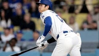「まさか、いるとは…」山本、大谷出場試合で”目撃”されたサッカー元日本代表キャプテンにX騒然「めっちゃいい席にいるな」