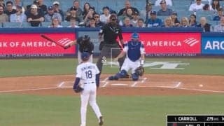 なぜ打った…？ 山本由伸、危険な魔球で“想定外のハプニング”「これはアカン」「ヤバいな」打者の手元で曲がりすぎるボール→自打球直撃で悶絶