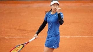 日比野菜緒が元全米女王アンドレスクに逆転勝ち。7度目の全仏OP本戦に王手[全仏オープン]